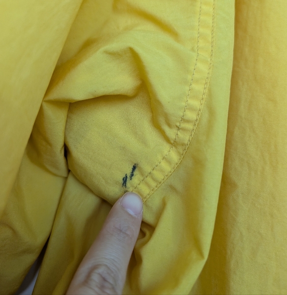 LL Bean Fisherman Mesh Lined Windbreaker Jacket Sz L Cinchable Men's Outdoor Y2K - Picture 9 of 16